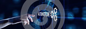 Automation Gears icon RPA Software development business process optimisation innovation technology