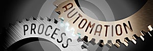 Automation process - gears concept