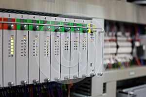 Automation system with programmable controllers