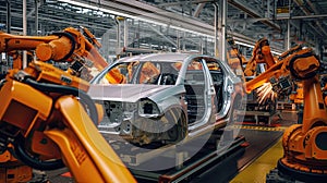 Automobile assembly line production