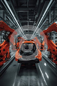 Automobile assembly line production