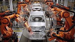 Automobile assembly line production