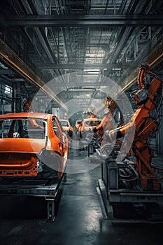 Automobile assembly line production