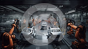 Automobile assembly line production