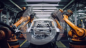 Automobile assembly line production