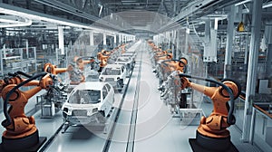 Automobile assembly line production