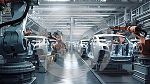 Automobile assembly line production