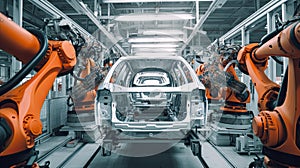 Automobile assembly line production