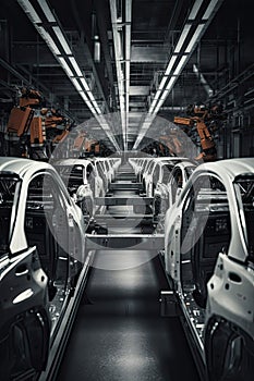 Automobile assembly line production