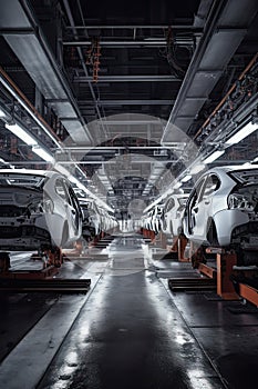 Automobile assembly line production