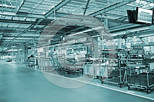 Automobile assembly shop production line