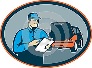 Automobile car repair mechanic