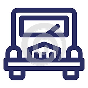 Automobile, car Vector icon which can easily modify or edit photo