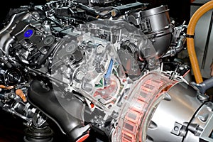 Automobile Hybrid Engine