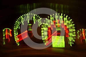 automobile instrument panel