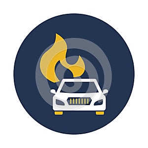 Automobile Isolated Vector icon that can be easily modified or edited