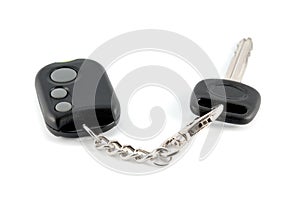 Automobile keys and charm from the autosignal system