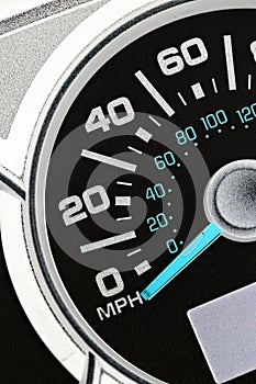 An automobile odometer