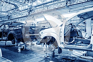 Automobile production line