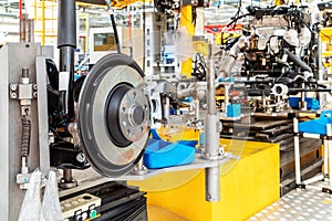 Automobile production line