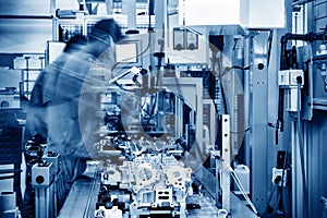 Automobile production line