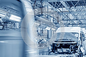 Automobile production line