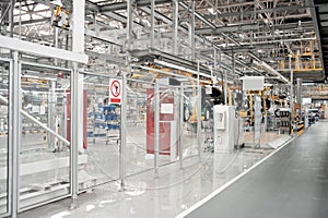 Automobile production workshop inspection
