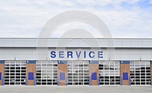 Automobile Repair Shop Service Bay