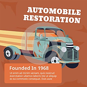 Automobile restoration and maintenance of cars