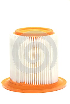 Automotive air filter isolated