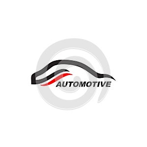 Automotive car logo design concept vector template