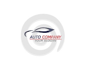 Automotive car Logo Template vector icon