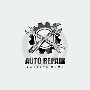 AUTOMOTIVE CAR REPAIR LOGO DESIGN SUITABLE FOR COMPANY LOGO STICKERS AND SCREENS