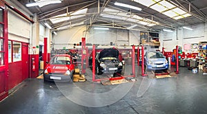 Automotive auto car repair shop photo