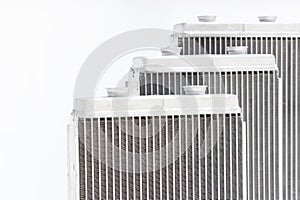 Automotive cooling radiators.