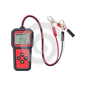 Automotive electrical battery tester.