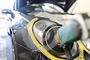 Automotive Maintenance Polishes Cloudy Lights Maintenance