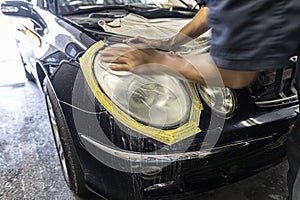 Automotive Maintenance Polishes Cloudy Lights Maintenance