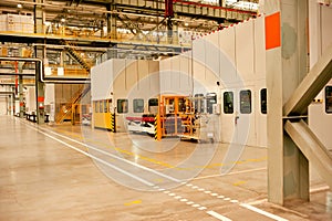 Automotive sheet metal processing plant