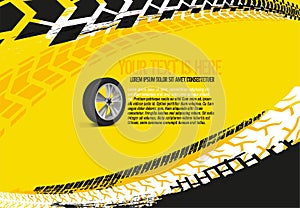 Automotive Tire Background 33