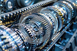 Automotive transmission gearbox, cogs and gears