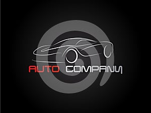 Automotive vector design concept automotive topics vector logo design