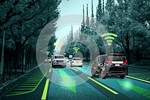 Autonomous car sensor system concept for safety of driverless mode car control