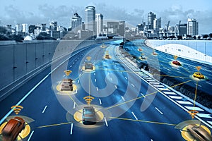 Autonomous car sensor system concept for safety of driverless mode car control