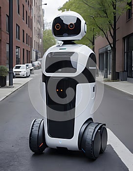 Autonomous Patrol Robot in City