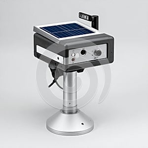 Autonomous Solar Security Device with Motion Sensor