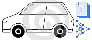 Autonomous Vehicle with Machine Learning and Data Analysis Concept