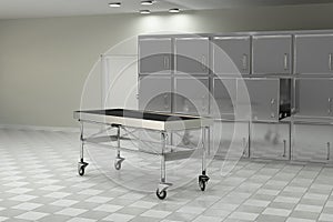 Autopsy room