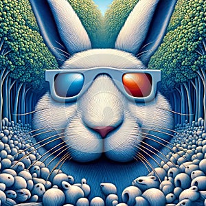 10 48. Autostereogram_ A two-dimensional image that conceas a 3