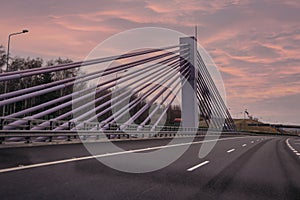 Autostrada A1 highway in Poland